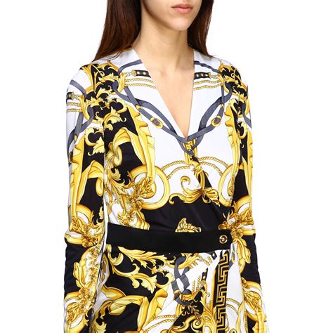 White Versace Clothing for Women 